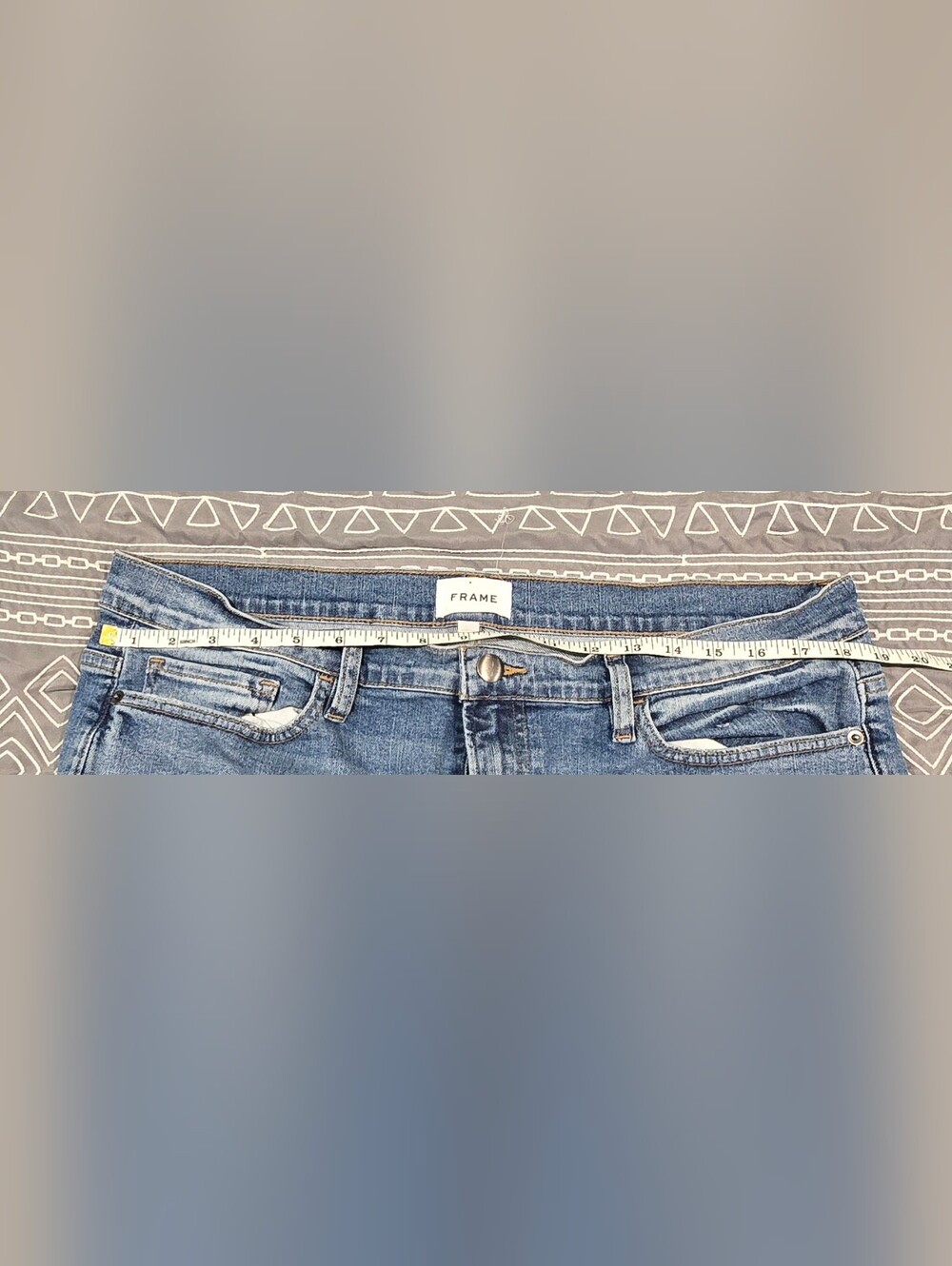 FRAME Le Garcon Midrise Boyfriend Fit Jean Size 33 - Picture 5 of 7